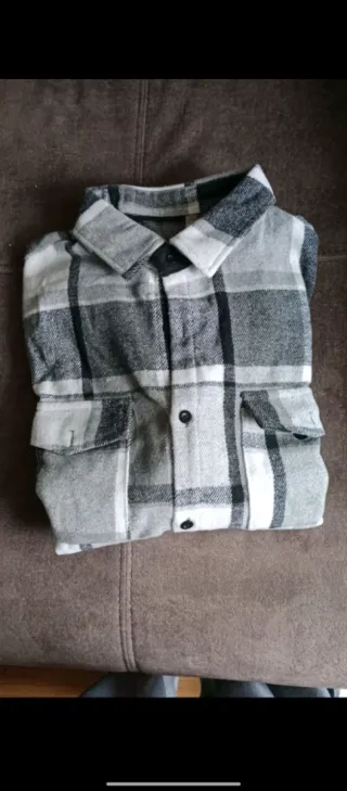 Chaqueta cuadros SHEIN hombre