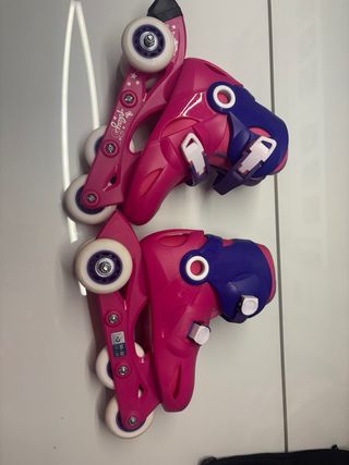 Patines en línea Oxelo rosas y morados