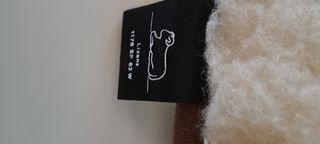 Faja Lumbar Lana Beige/Marrón