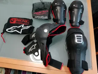 Equipación Motocross SHIFT Roja, blanca y Negra