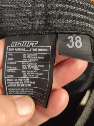 Equipación Motocross SHIFT Roja, blanca y Negra