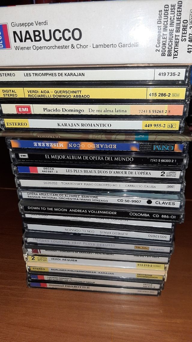 18 CDs Música Clásica y Ópera