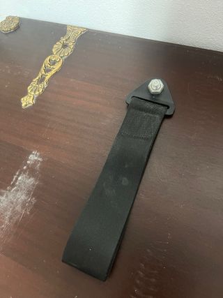 Fita de reboque OMP preta