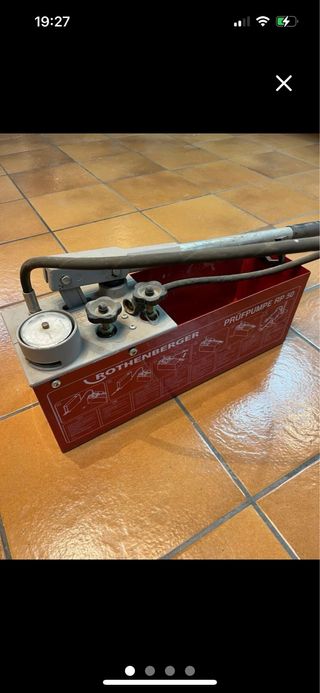 Cubeta de prueba Rothenberger RP 50