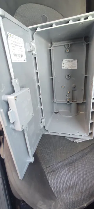 Contatore Enel Cassetta Grigia