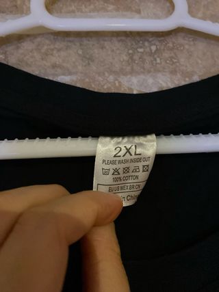 Camiseta de manga corta | Talla XXL | Nueva