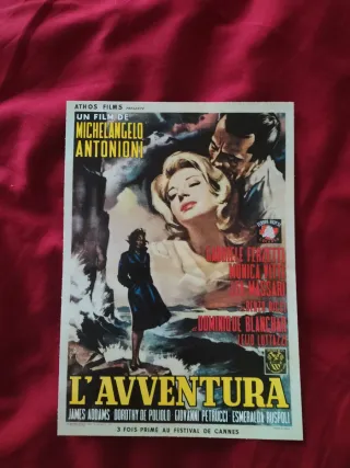 Riproduzione Locandina Film L'avventura