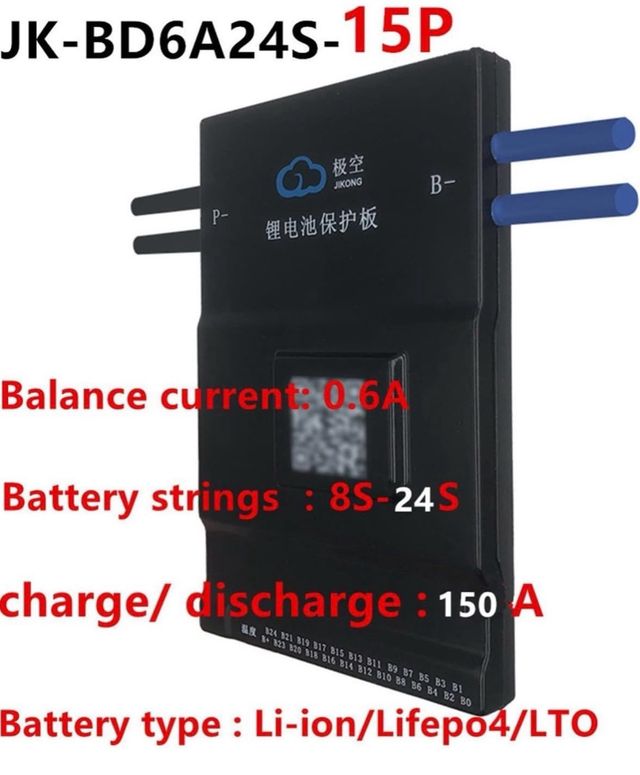 Placa BMS Ecualizador Batería JK Activo