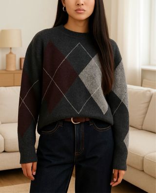 Jersey Mango rombos talla L