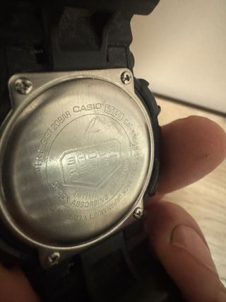 Reloj Casio G-Shock Negro y Dorado