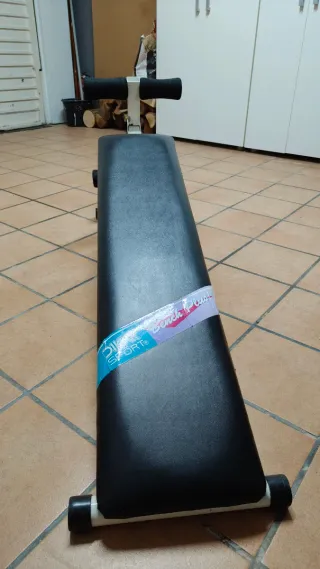 Banco abdominales gimnasio como nuevo
