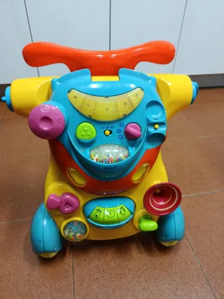 Andador y moto musical infantil