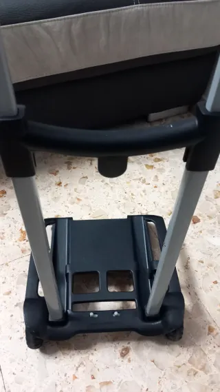 Carrello porta zaino nero/grigio