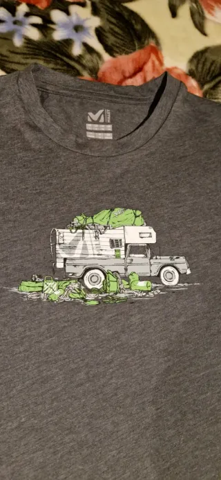 Lote 2 Camisetas Montaña Millet Talla S