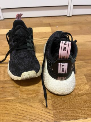 Zapatillas Adidas Negras y Rosas