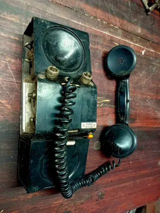 Teléfono Portátil de Campaña  Años 60