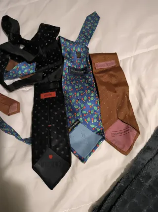 Lote de 3 Corbatas de Marca