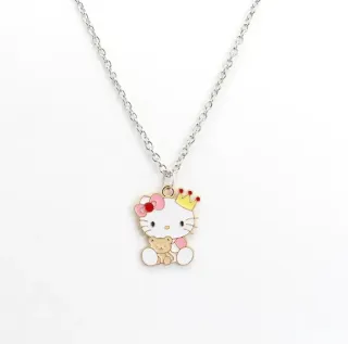 Collar Hello Kitty Reina con Oso