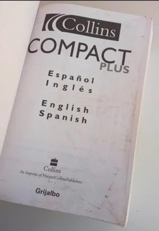 Collins compact plus español-inglés, inglés-esp...