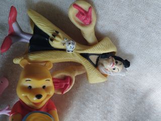 Lote Figuras Disney: Winnie, Cruella, Peppa