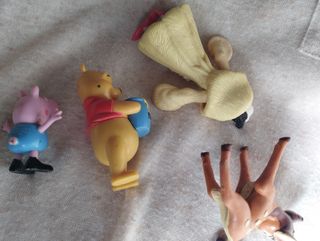 Lote Figuras Disney: Winnie, Cruella, Peppa