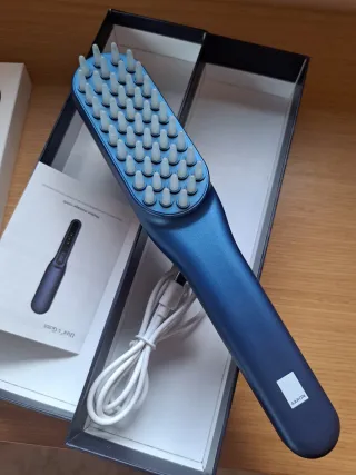 Peine masajeador eléctrico. Raspall elèctric. Nou!