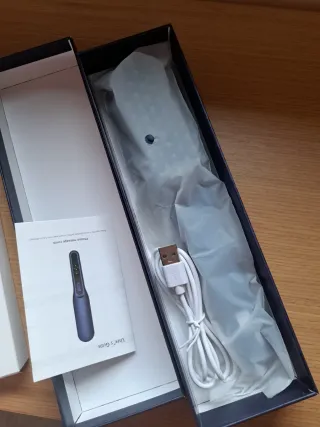 Peine masajeador eléctrico. Raspall elèctric. Nou!