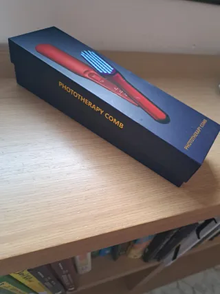 Peine masajeador eléctrico. Raspall elèctric. Nou!