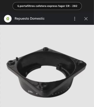 Cafetera Express  FAGOR CR-282 Negra/Gris