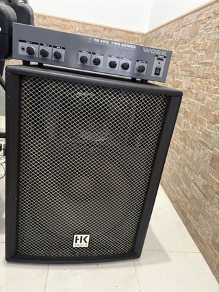 Equipo de Sonido Completo HK Audio +Etapa BCT+...