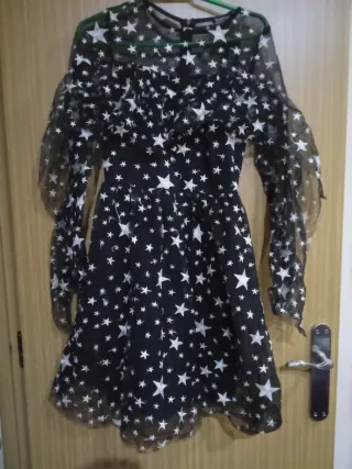 Vestido fiesta estrellas S