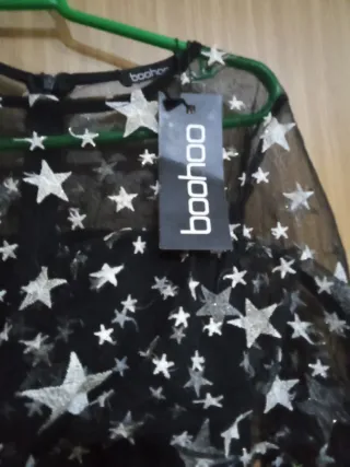 Vestido fiesta estrellas S