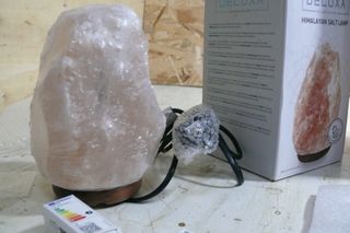 Candeeiro Sal Himalaias DELUXA 20cm 2-3Kg