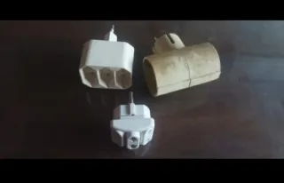 Adaptadores enchufe triples