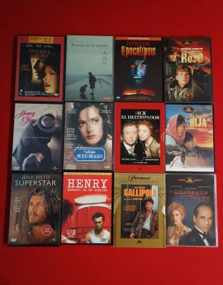 Películas dvd a 7€ unidad