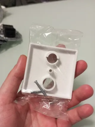 Tapa TV Efapel Logus Blanco