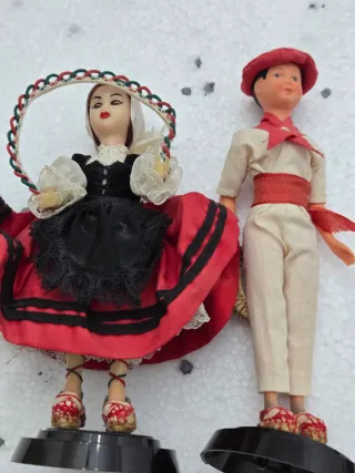 Bambole regionali basche vintage