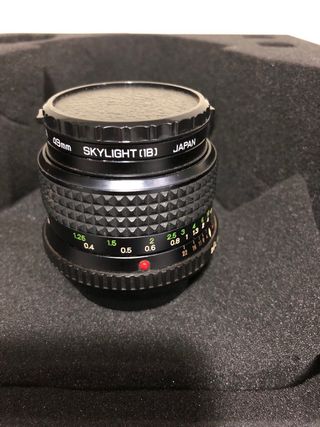 Objetivo Minolta MD W. Rokkor 28mm 1:2.8