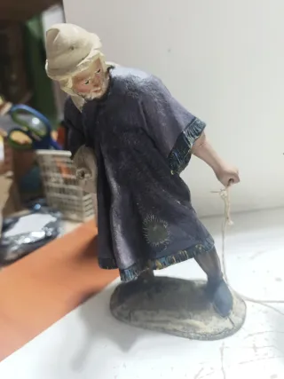 Figura vendedor con burro serie 20