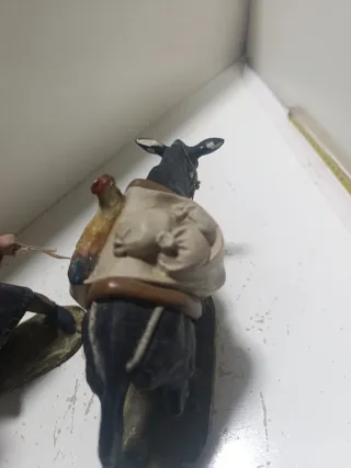 Figura vendedor con burro serie 20