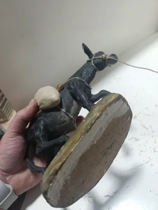 Figura vendedor con burro serie 20