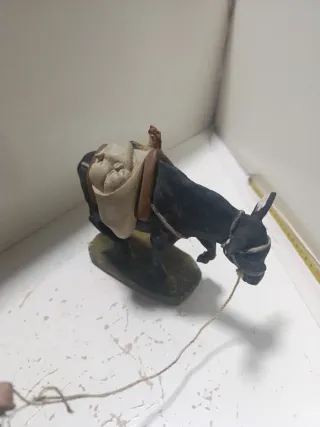 Figura vendedor con burro serie 20
