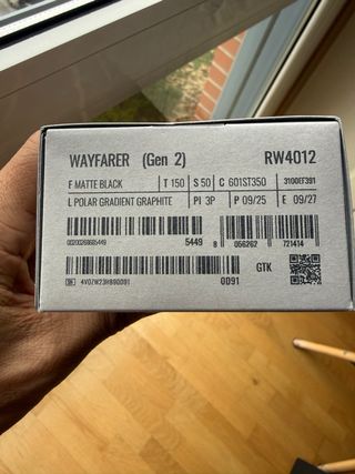 Ray-Ban Wayfarer Gen 2 Gafas de Sol