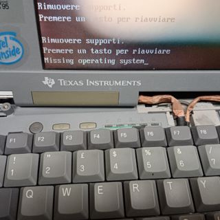 Texas Instruments Extensa 450 Guasto