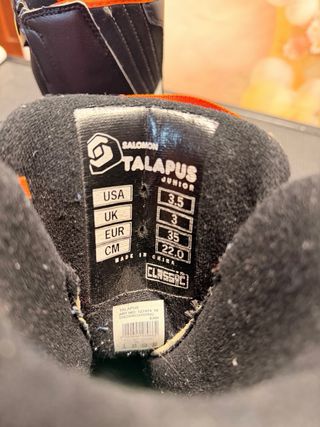 Botas Snowboard SALOMON Niño Talla 35