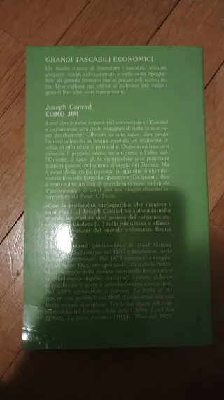 LORD JIM- CONRAD- GRANDI TASCABILI ECONOMICI