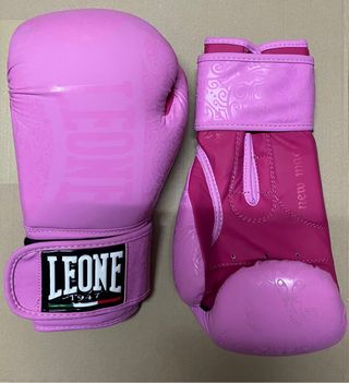 Guantes Boxeo Leone 1947 Rosa