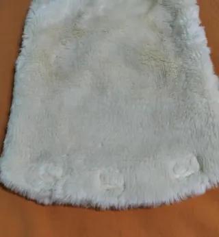 Copri borsa acqua calda panna