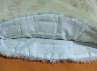 Copri borsa acqua calda panna