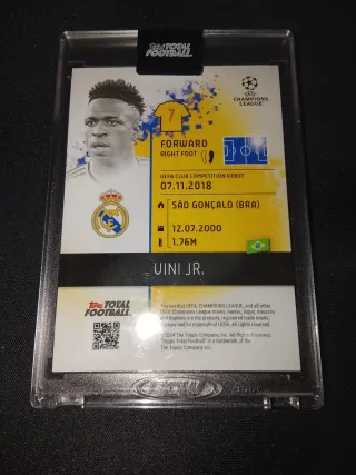 Vinicius Jr /10 Real Madrid Topps